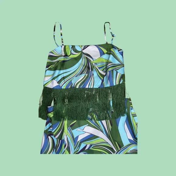 ❌SOLD❌NWT House of Harlow 1960 Top and Skirt Fringe Set Medium - Picture 3 of 16